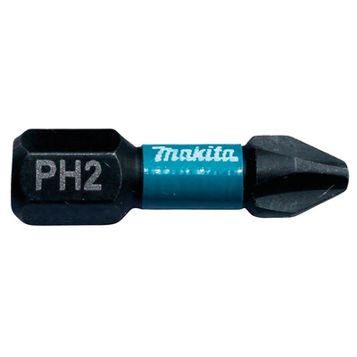 Makita Hexagon Screwdriver Bit, PH2 Tip, 25 mm Overall