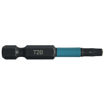 Makita Hexagon Screwdriver Bit, T20 Tip, 50 mm Overall