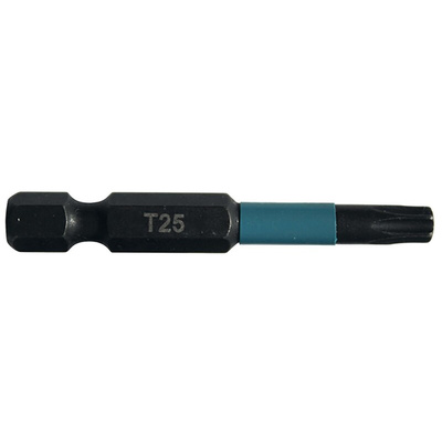 Makita Hexagon Screwdriver Bit, T25 Tip, 50 mm Overall