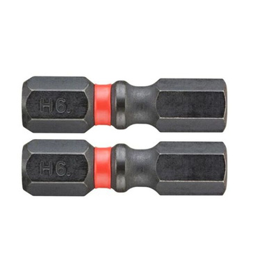 Facom Hexagon Screwdriver Bit, 6 mm Tip