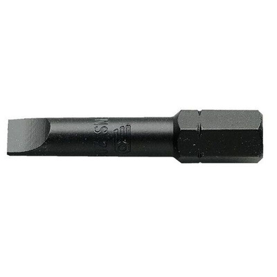Facom Slotted Screwdriver Bit, 10 mm Tip