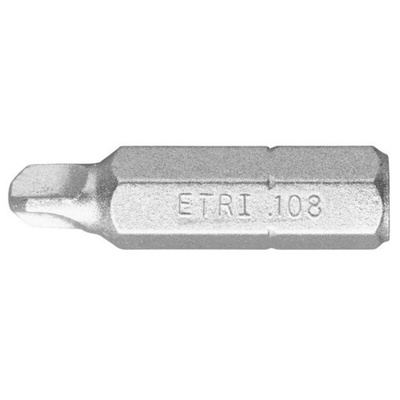 Facom Tri-Wing Screwdriver Bit, 1 mm Tip