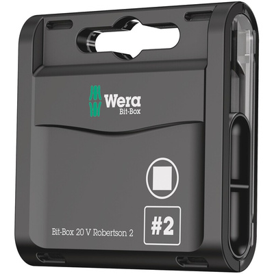 Wera Square Screwdriver Bit, 25 mm Tip