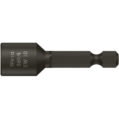 Wera Hexagon Socket Hexagon Driver Bit, 65 mm Tip