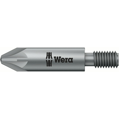 Wera Pozidriv Pozidriv Driver Bit, PZ2 Tip