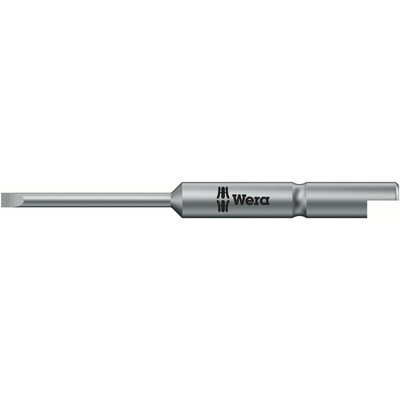 Wera Slotted Screwdriver Bit, 44 mm Tip