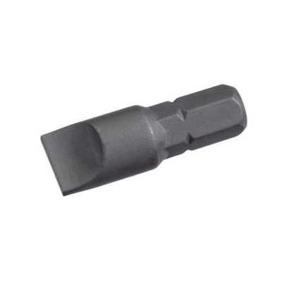 SAM Square Screwdriver Bit, 1/4 in Tip, 5/16 in Drive, Square Drive, 35 mm Overall