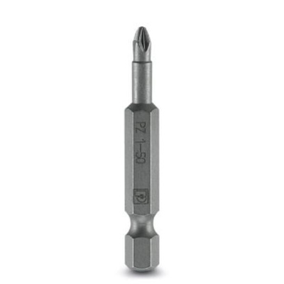 Phoenix Contact Pozidriv Screwdriver Bit, PZ1 Tip