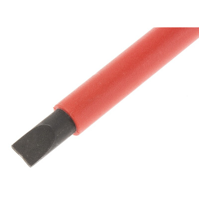 RS PRO Slotted Insulated Screwdriver, 6.5 mm Tip, 150 mm Blade, VDE/1000V