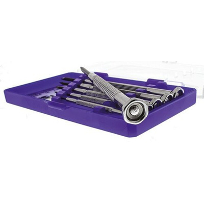 RS PRO Slotted Precision Screwdriver Set, 6-Piece