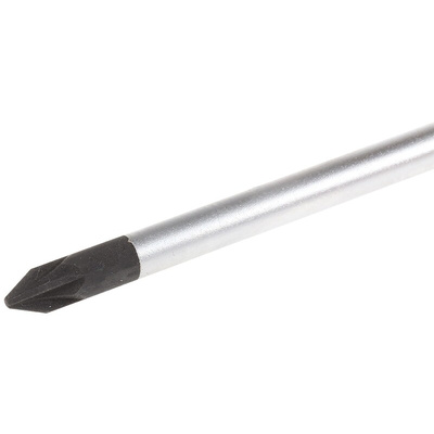 RS Pro 6 in Chrome Vanadium Steel Standard Screwdriver, Supadriv; Pozidriv PZ1 Tip, Cellulose Acetate