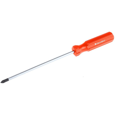 RS Pro 6 in Chrome Vanadium Steel Standard Screwdriver, Supadriv; Pozidriv PZ1 Tip, Cellulose Acetate