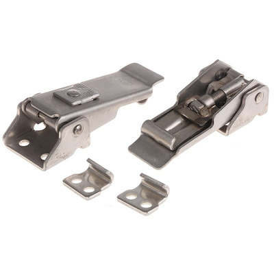 Stainless Steel,Lockable, Lock not included,Spring Loaded Latch