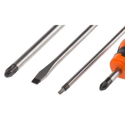 Bahco B219.010 Phillips; Pozidriv; Slotted; Square Screwdriver Set, 10-Piece