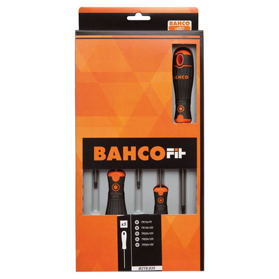 Bahco B219.035 Torx Screwdriver Set, 5-Piece