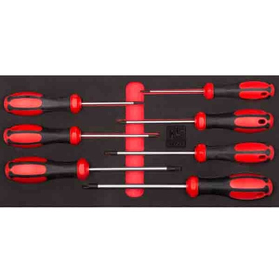 RS PRO F99-E0706 Torx Screwdriver Set, 7-Piece