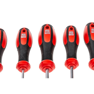 RS PRO F99-601 Phillips; Slotted Screwdriver Set, 6-Piece