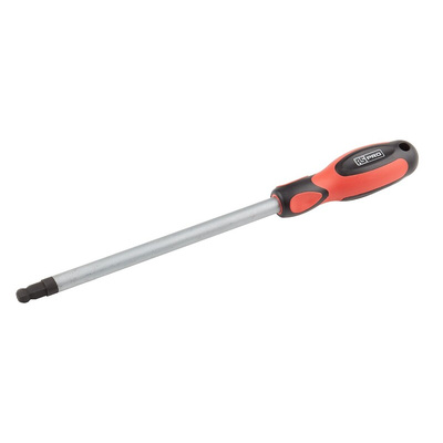 RS PRO Ball End Hexagon Screwdriver, 10 mm Tip, 200 mm Blade