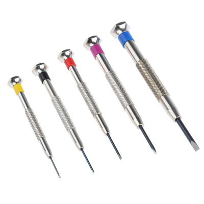 Facom Slotted Precision Screwdriver Set, 5-Piece