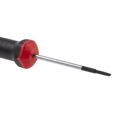 RS PRO Slotted Precision Screwdriver, 1.5 mm Tip, 40 mm Blade