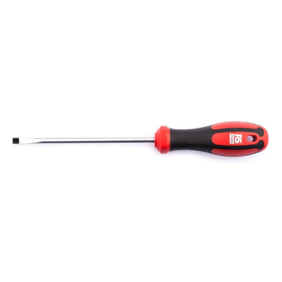 RS PRO Slotted Screwdriver, 3 x 0.5 mm Tip, 100 mm Blade, 190 mm Overall