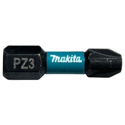Makita Hexagon Screwdriver Bit, PZ3 Tip, 25 mm Overall