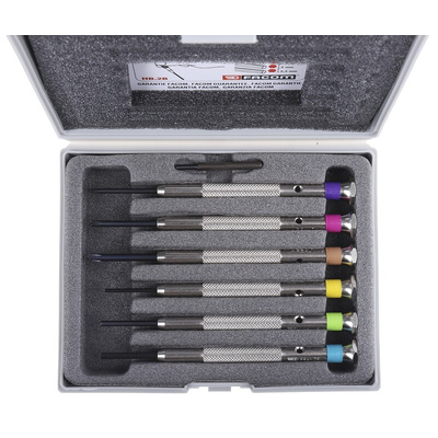 Facom Hexagon; Phillips Precision Screwdriver Set, 6-Piece