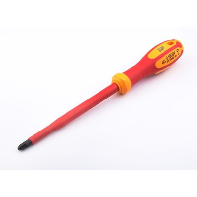 RS PRO Phillips Insulated Screwdriver, PH3 Tip, 150mm Blade, VDE/1000V, 270mm Overall