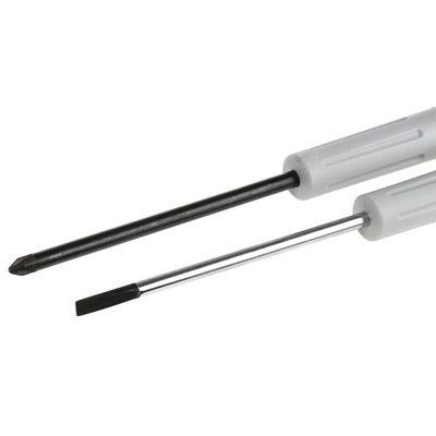 Facom Phillips; Pozidriv; Slotted Precision Screwdriver Set, 8-Piece