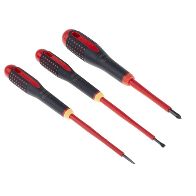 Bahco Phillips; Slotted Insulated Screwdriver Set, 5-Piece