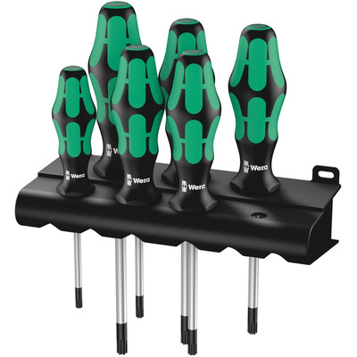 Wera Torx Screwdriver Set, 6-Piece