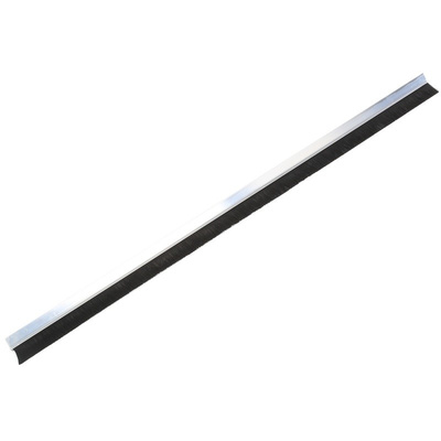 RS PRO Aluminium, Nylon Black Brush Strip, 32mm x 6.7 mm x 6.5mm