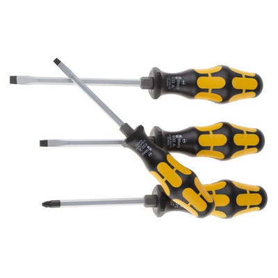 Wera Pozidriv; Slotted Screwdriver Set, 6-Piece