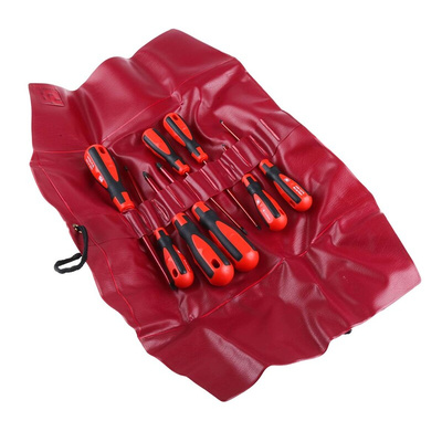 RS PRO Phillips; Pozidriv; Slotted Screwdriver Set, 8-Piece