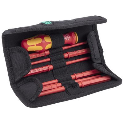 Wera Phillips, Slotted Screwdriver Set, 7-Piece