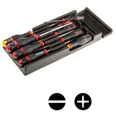 Facom Phillips; Slotted Screwdriver Set, 8-Piece