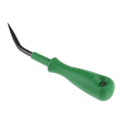 Wago Slotted Precision Screwdriver, 3.5 x 0.5 mm Tip, 3.5 mm Blade, 100 mm Overall