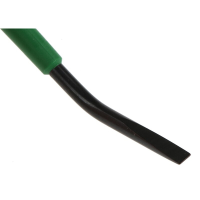 Wago Slotted Precision Screwdriver, 3.5 x 0.5 mm Tip, 3.5 mm Blade, 100 mm Overall