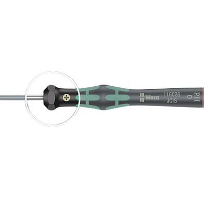 Wera 5073675001 Hexagon; Phillips; Slotted; Torx Precision Screwdriver Set, 12-Piece