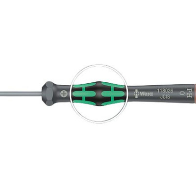 Wera 5073675001 Hexagon; Phillips; Slotted; Torx Precision Screwdriver Set, 12-Piece