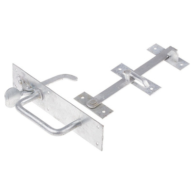 RS PRO Steel Suffolk Latch with Galvanised Finish