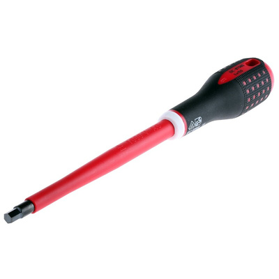 Bahco Hexagon Screwdriver, 6 mm Tip, 150 mm Blade, VDE/1000V, 322 mm Overall