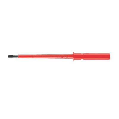 Wera Slotted Insulated Screwdriver Blade, 2.5 x 0.4 mm Tip, 154 mm Blade, VDE/1000V, 154 mm Overall