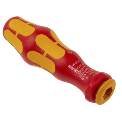 Wera Insulated Screwdriver Handle, 154 mm Blade, VDE/1000V, 102 mm Overall
