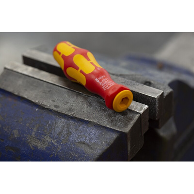 Wera Insulated Screwdriver Handle, 154 mm Blade, VDE/1000V, 102 mm Overall