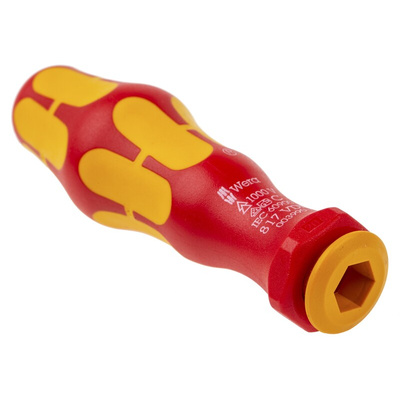 Wera Insulated Screwdriver Handle, 154 mm Blade, VDE/1000V, 102 mm Overall