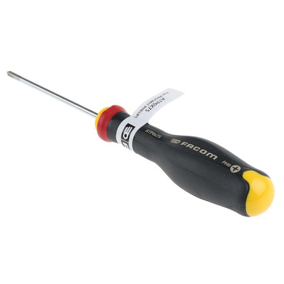 Facom Phillips Screwdriver, PH0 Tip, 75 mm Blade, 178 mm Overall