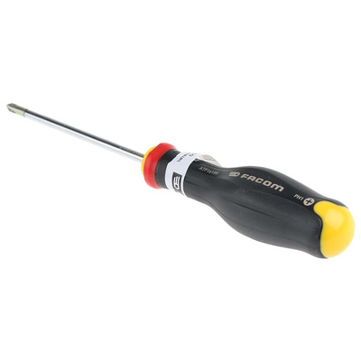 Facom Phillips Screwdriver, PH1 Tip, 100 mm Blade, 209 mm Overall