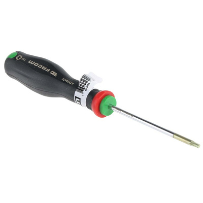 Facom Torx Screwdriver, T10 Tip, 75 mm Blade, 184 mm Overall
