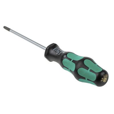 Wera Tamperproof Torx Screwdriver, T20 Tip, 100 mm Blade